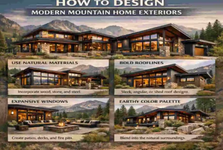 Modern Mountain Home Exteriors