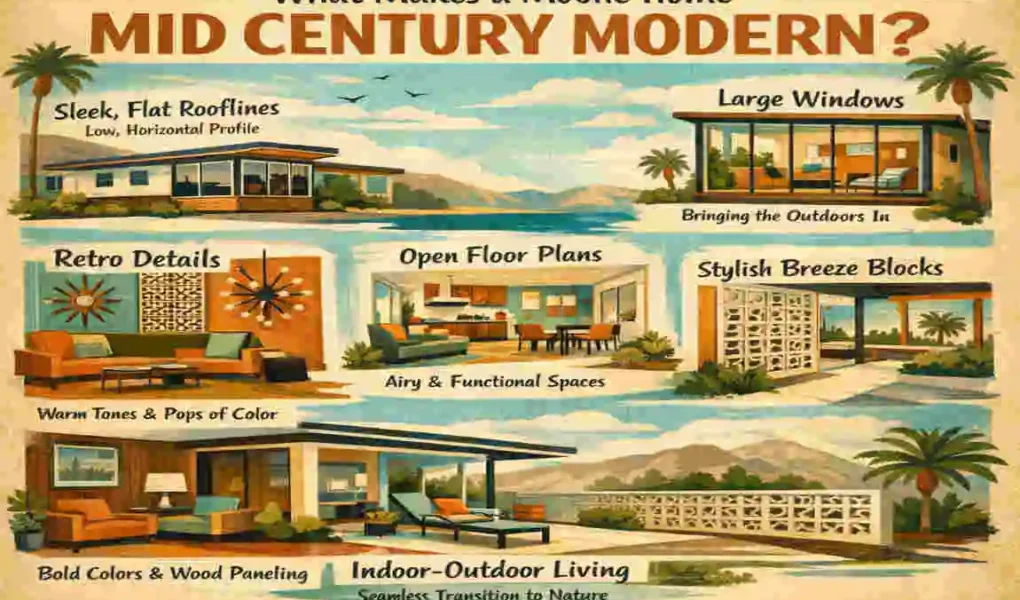 mid century modern mobile home