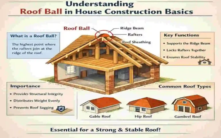 What is a roof ball?