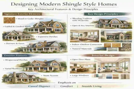 Modern Shingle Style Homes