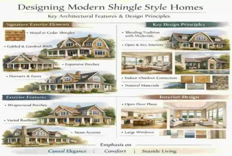 Modern Shingle Style Homes