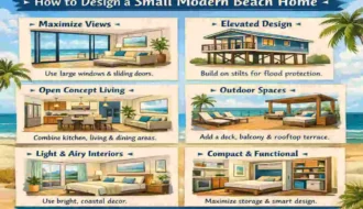 small modern beach home
