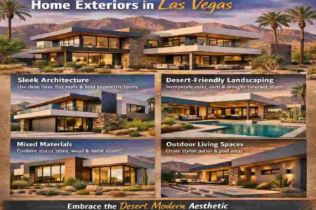 modern home exteriors las vegas