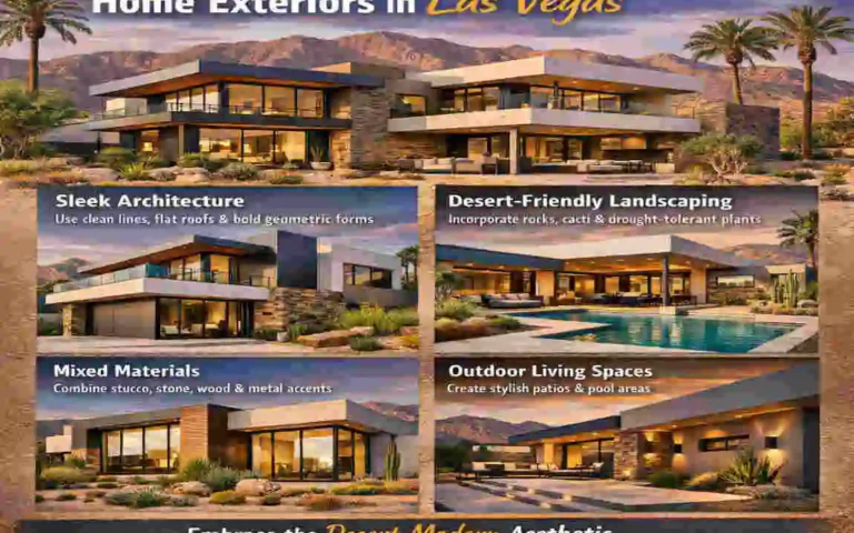 modern home exteriors las vegas