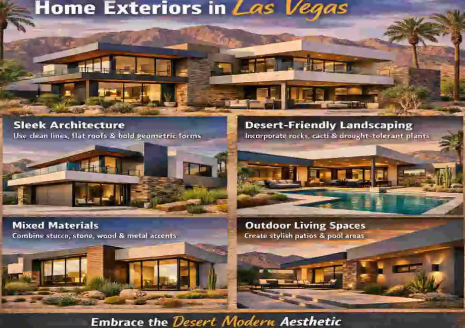modern home exteriors las vegas