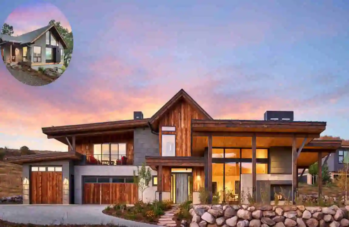 exterior modern mountain homes