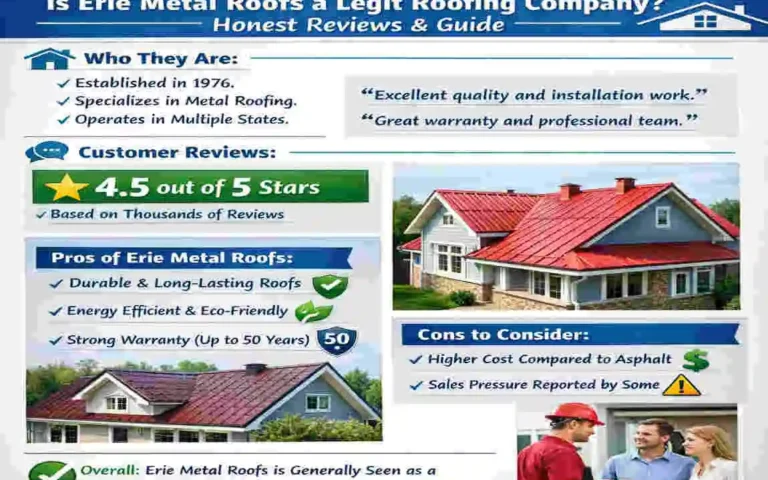is erie metal roofs legit
