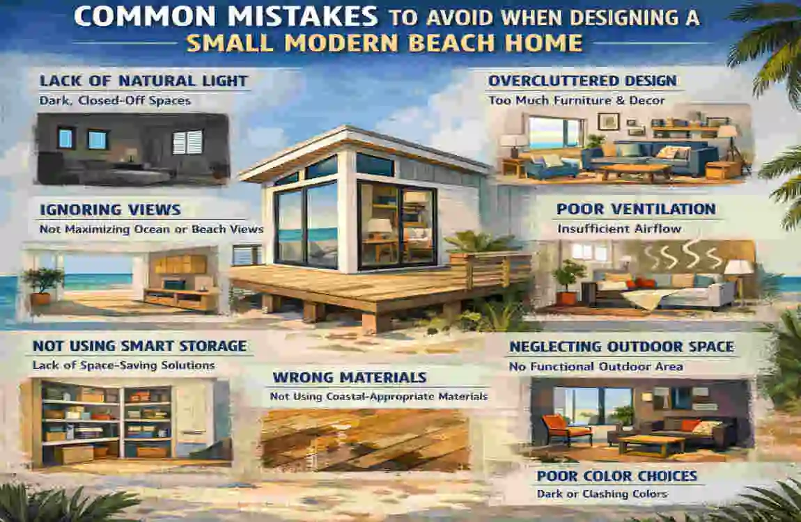 small modern beach home