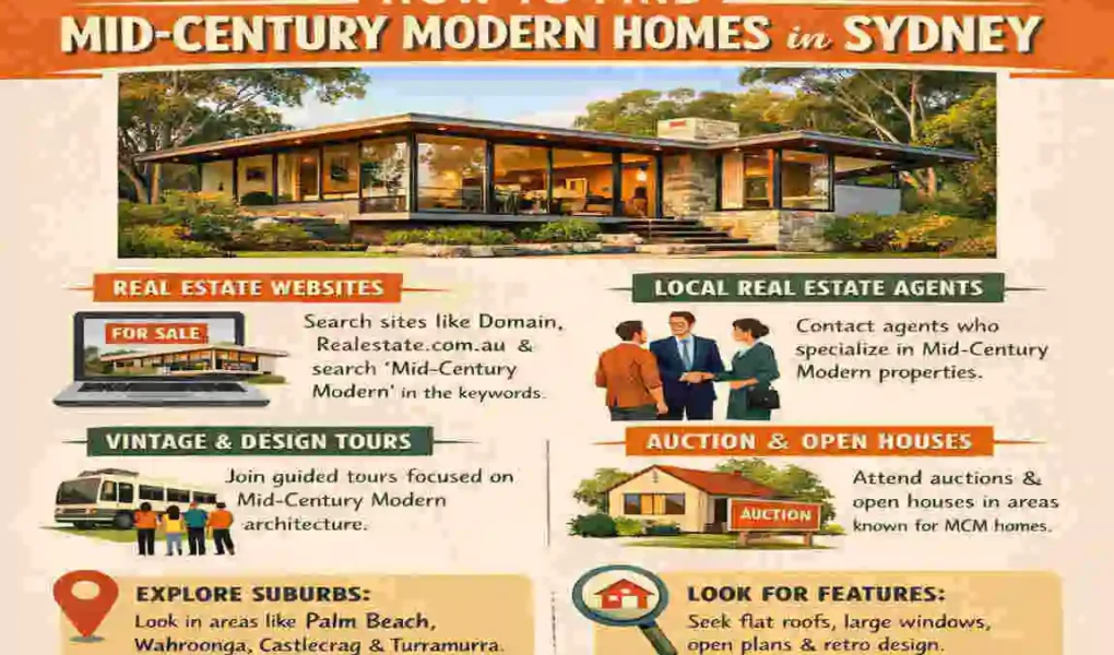 mid century modern homes in sydney australia