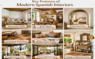 modern spanish style home interior