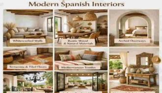 modern spanish style home interior