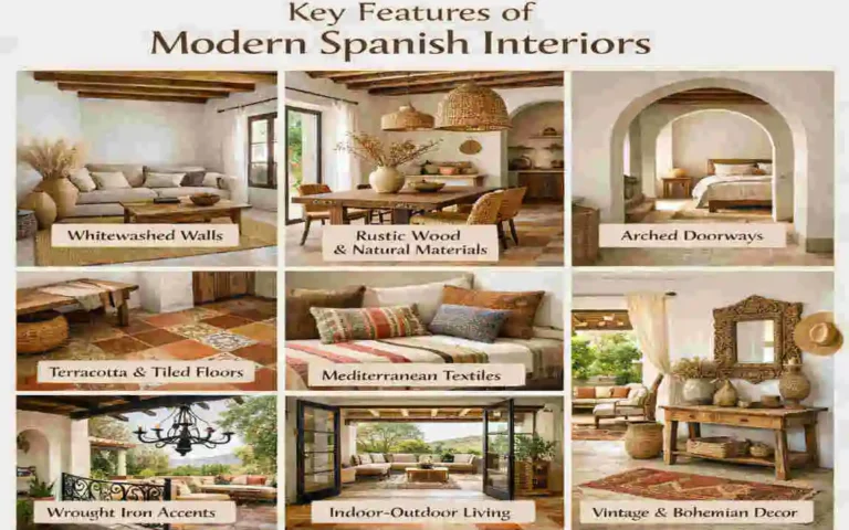 modern spanish style home interior
