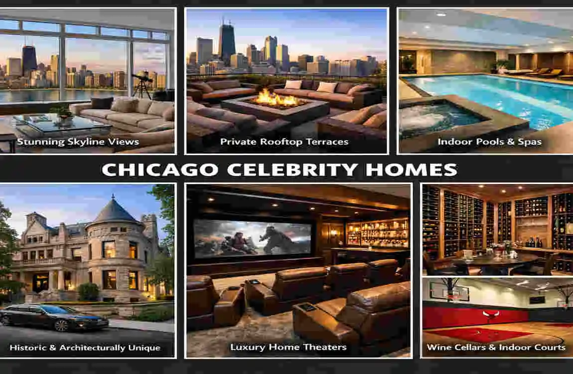 celebrity homes in Chicago