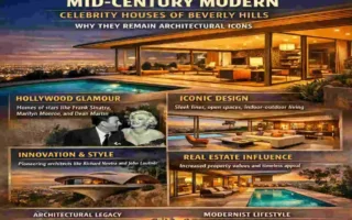 mid century celebrity house beverly hills