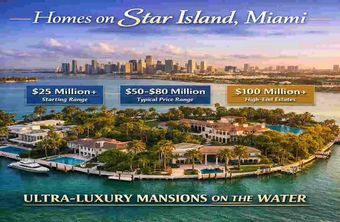 celebrity houses on star island miami