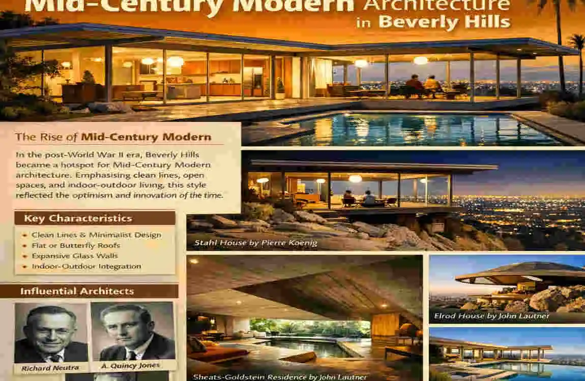 mid century celebrity house beverly hills