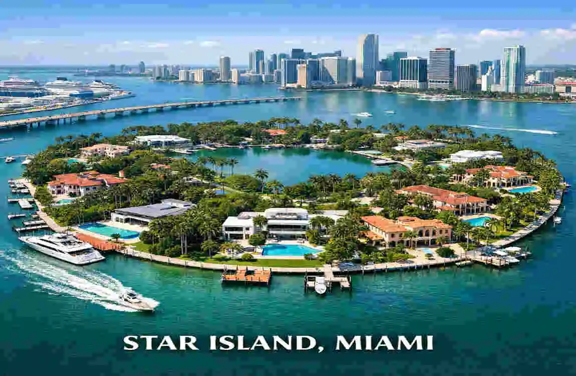 celebrity houses on star island miami