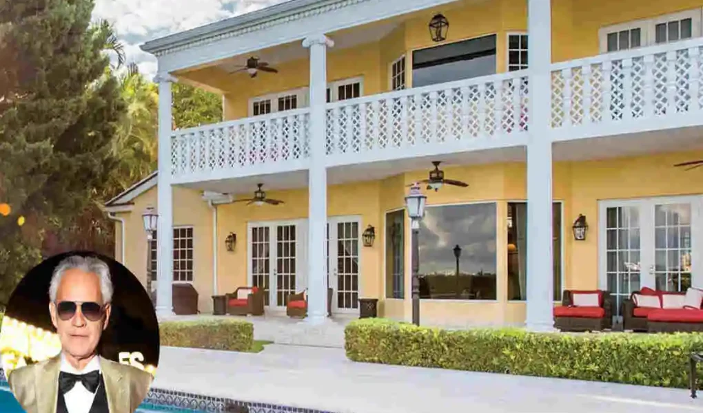 Andrea Bocelli House in Miami Photos