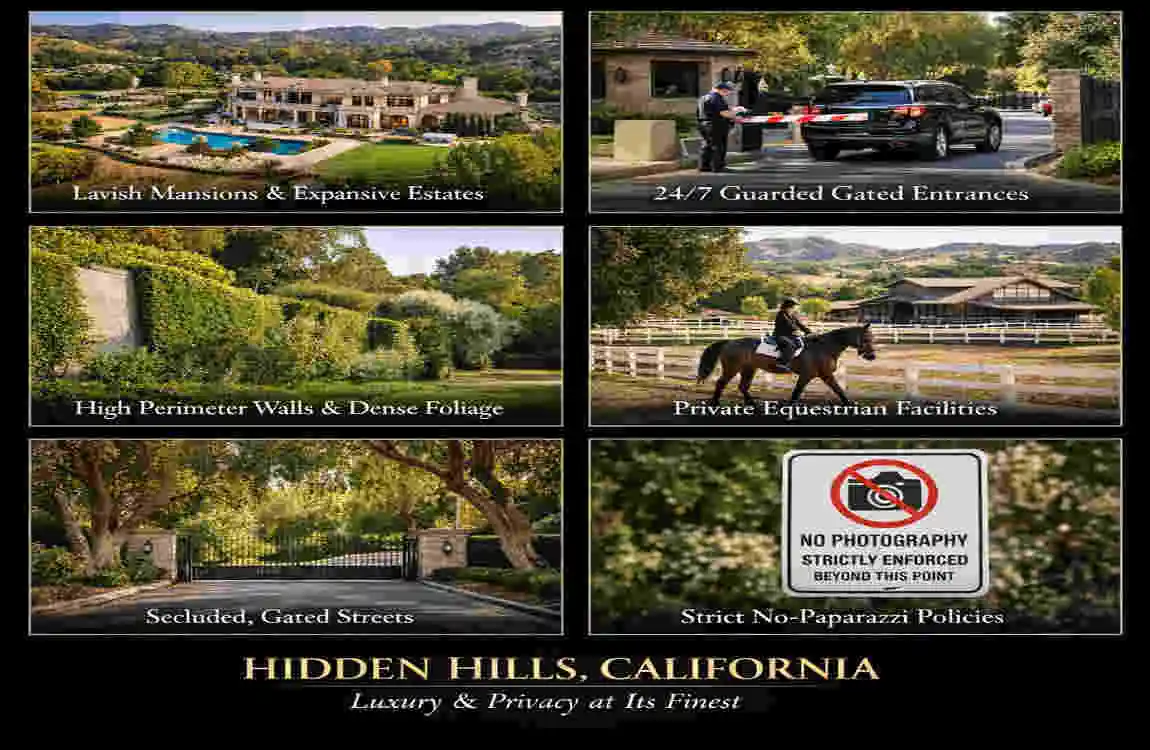 celebrity hidden hills homes