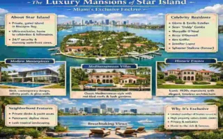 celebrity houses on star island miami