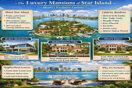 celebrity houses on star island miami