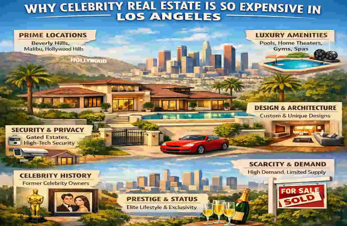 map of celebrity homes