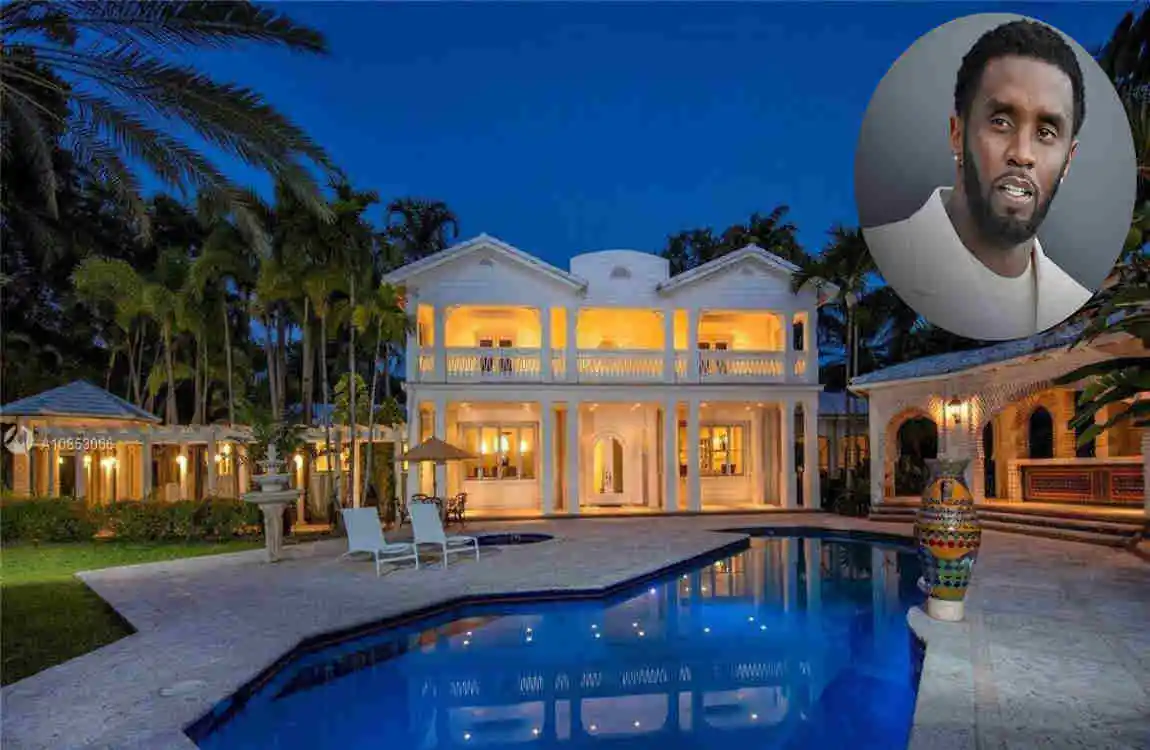 Sean Diddy Combs Miami House 
