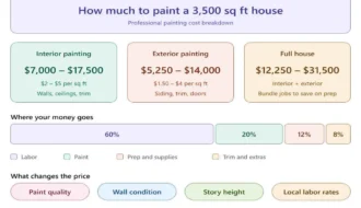 how much to paint a 3500 sq ft house